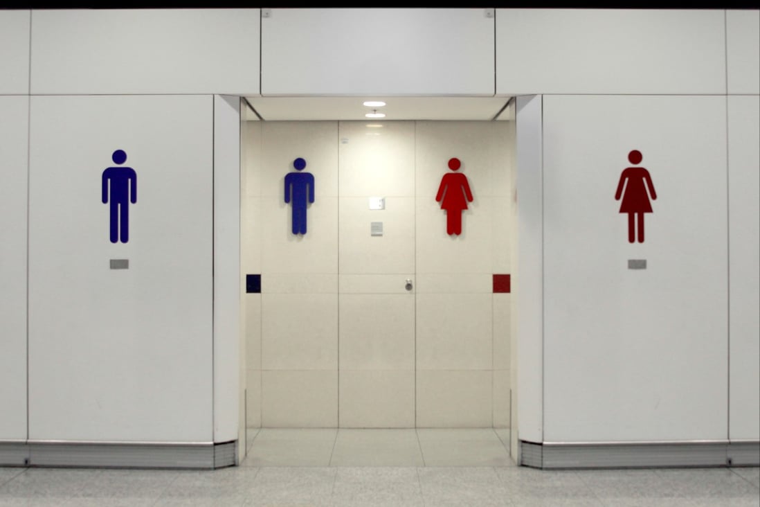Hong Kong authorities say transgender people have to follow the gender displayed on their identity cards when using public toilets. Photo: Shutterstock