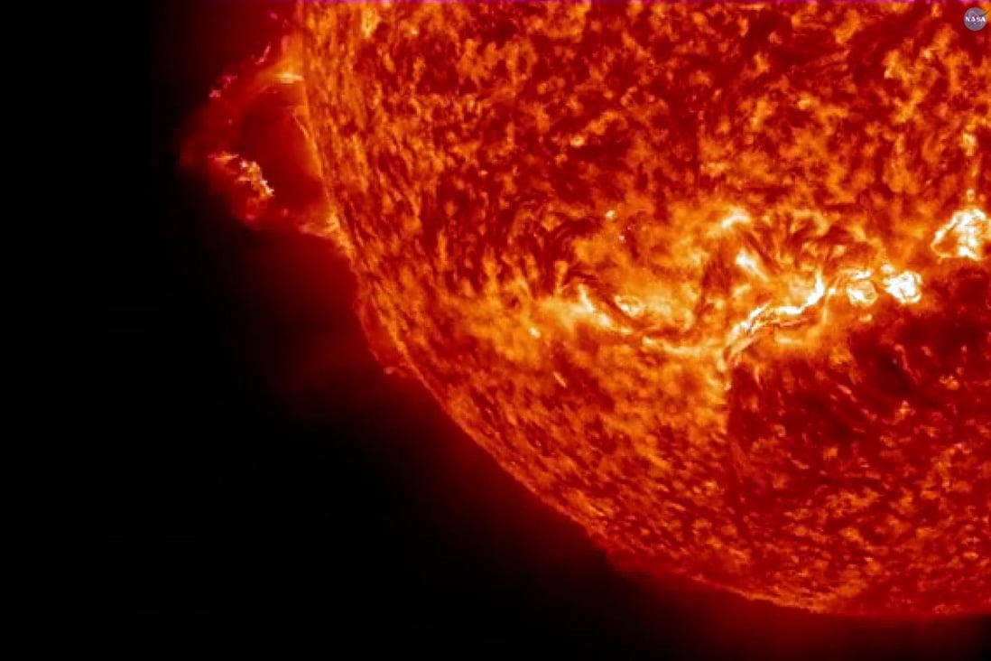 Scientists in China have recreated in the lab a process the powers solar flares. Photo: AFP