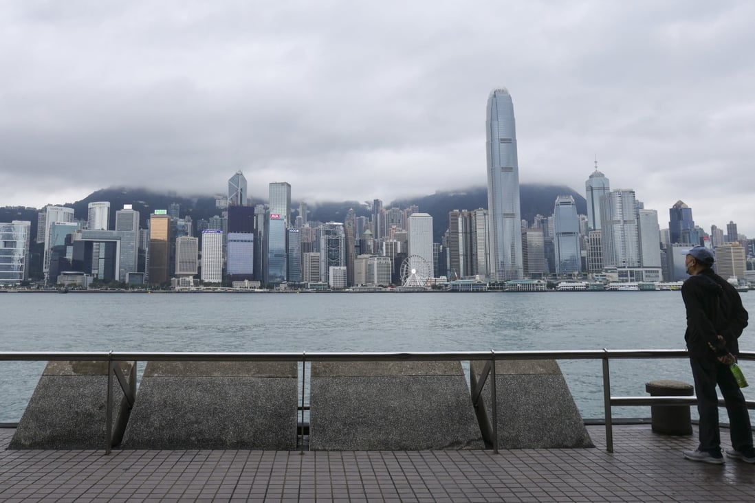 Hong Kong’s skyline seen from Tsim Sha Tsui promenade on January 10. Photo: May Tse