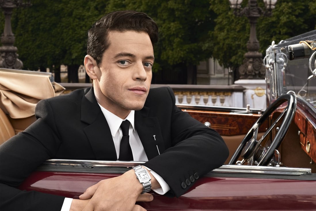 Oscar-winning actor Rami Malek stars in a Cartier video for the brand’s Tank Francaise watch directed by Guy Ritchie and shot in Paris.