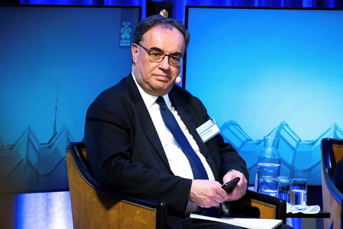 Bank of England Governor Andrew Bailey attends a Central Bank Symposium at the Grand Hotel in Stockholm, Sweden, on January 10, 2023. Photo: TT News Agency via Reuters