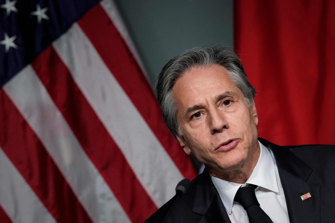 US Secretary of State Antony Blinken is under pressure to seek the release of US citizens detained in China when he travels to Beijing. Photo: AFP