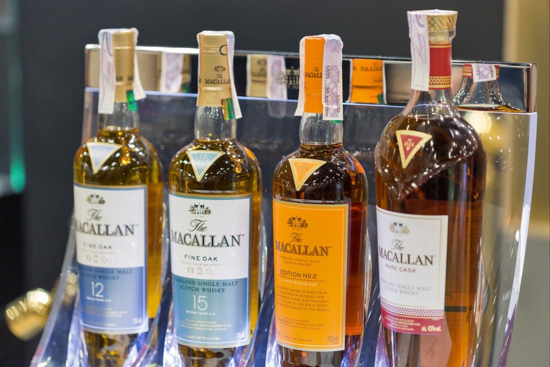 Macallan is among one of the most popular brands being bought by a new generation of whisky loving South Koreans. Photo: Shutterstock