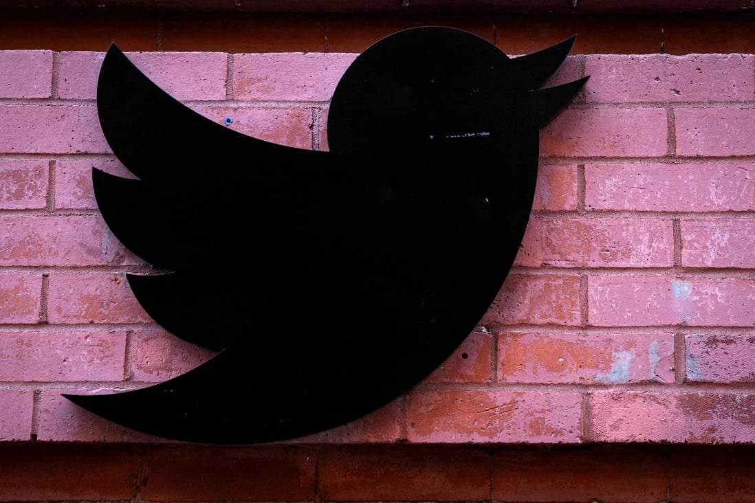 The Twitter logo seen outside the company’s office in New York on November 9, 2022. Photo: Reuters