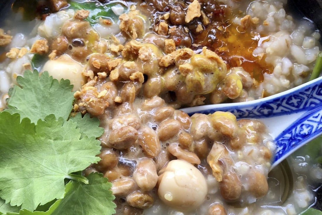 Why fully-loaded congees are trending, and why congee is a Lunar New Year taboo. Photo: Instagram/@celestialpeach_uk