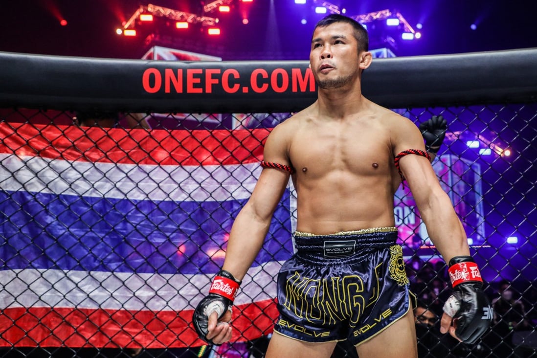 Nong-O Gaiyanghadao prepares for a fight with Liam Harrison. Photos: ONE Championship. 