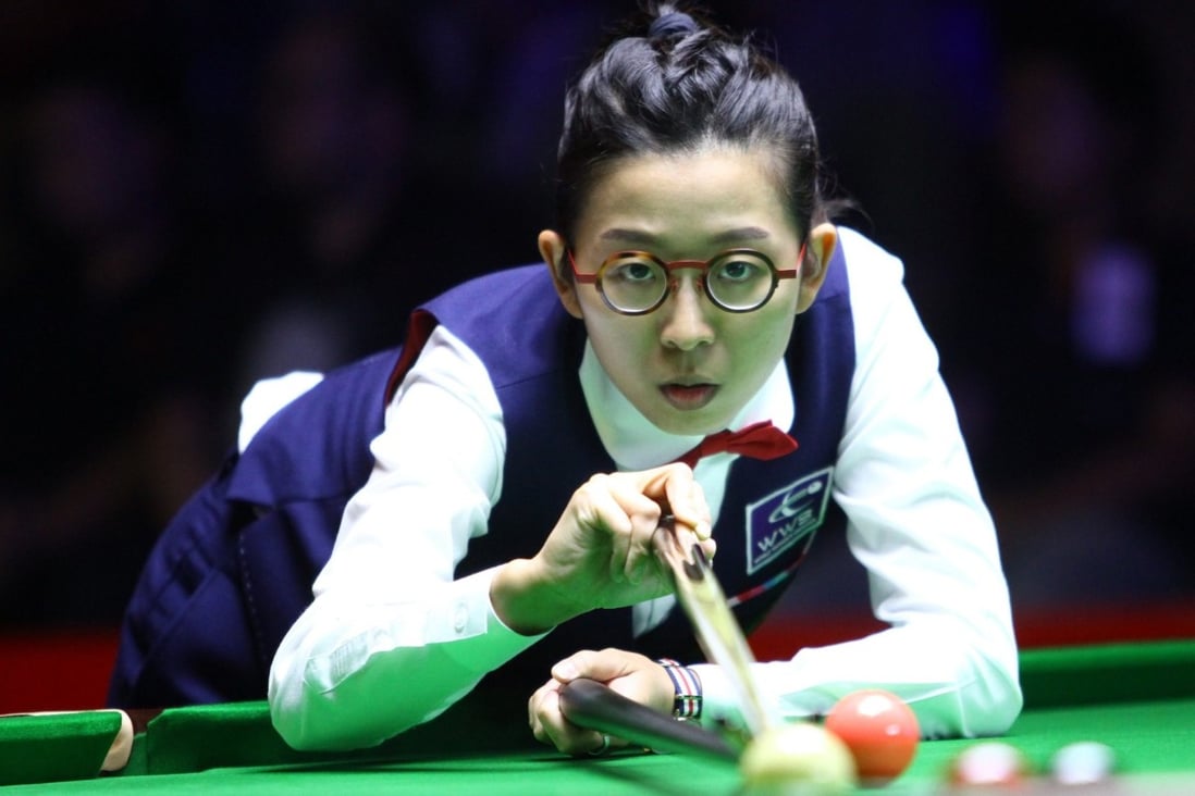 Ng On-yee, world No. 2, claimed her British Open qualification match against Ken Doherty was one of the best of her career. Photo: WST Fb