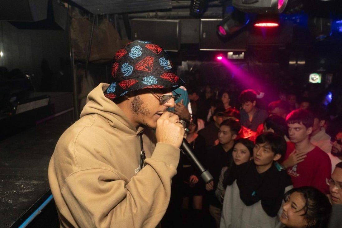 Hong Kong hip hop events organiser Mama Told Me has put on more than 30 shows since Wesley Jamison (above) and Christopher Onoja launched it in 2017. Photo: Instagram/@mamatoldme852