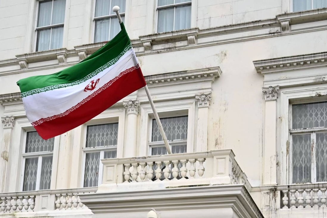 The Iranian Embassy in London. Photo: AFP