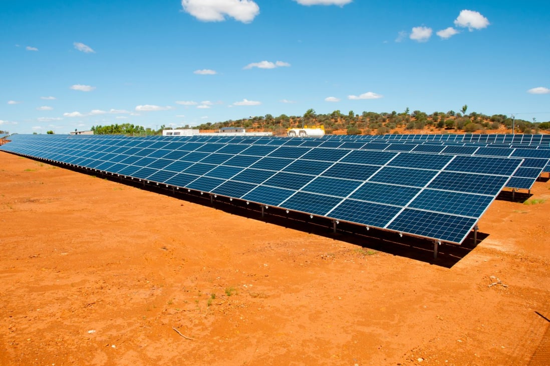 A solar power station in Australia. Photo: Shutterstock
