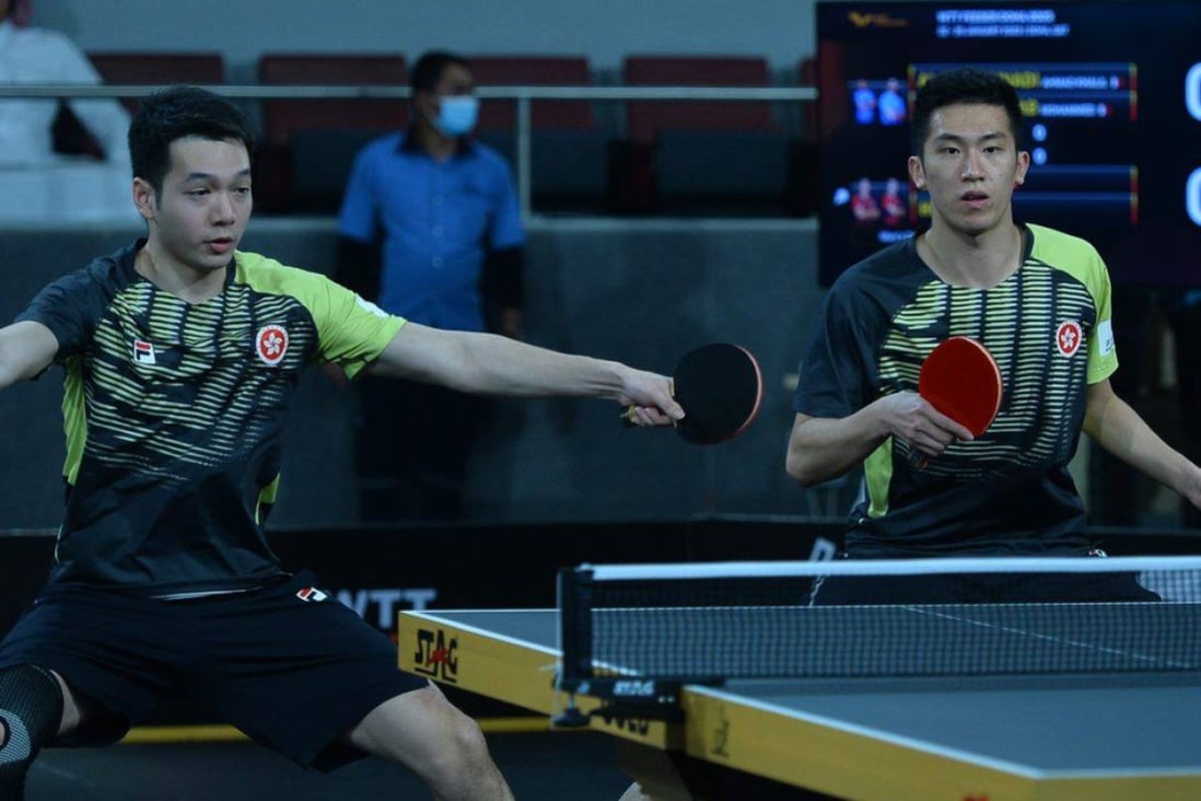 Hong Kong table tennis pairs put in medalwinning performance during