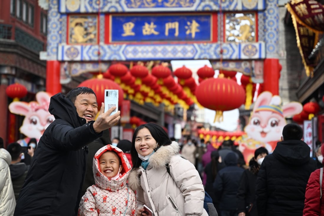 The northern port city of Tianjin welcomed 2 million visitors during the Spring Festival holiday. Photo: Xinhua
