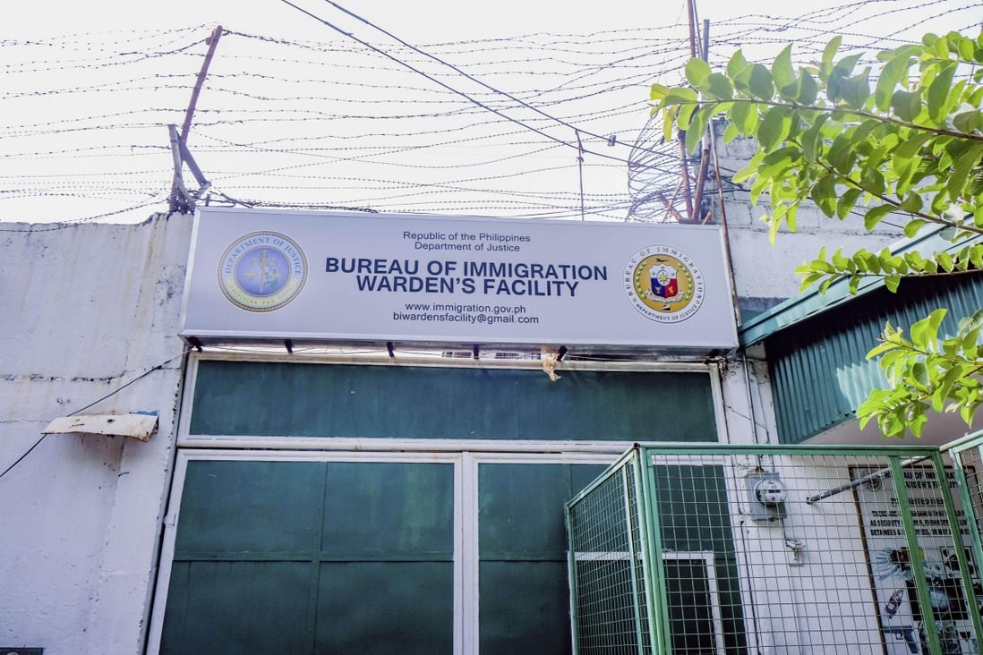 Bureau of Immigration warden’s facility in Manila. Photo: Kyodo