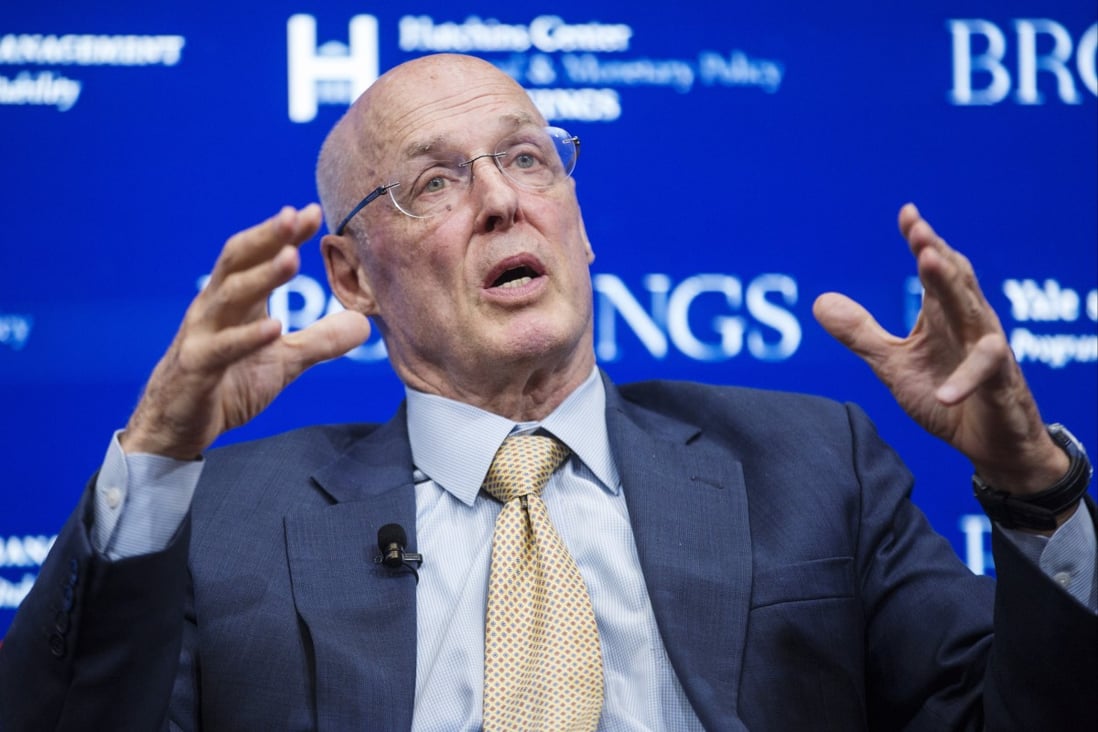 Henry Paulson said the two sides should try to improve cooperation. Photo: Bloomberg
