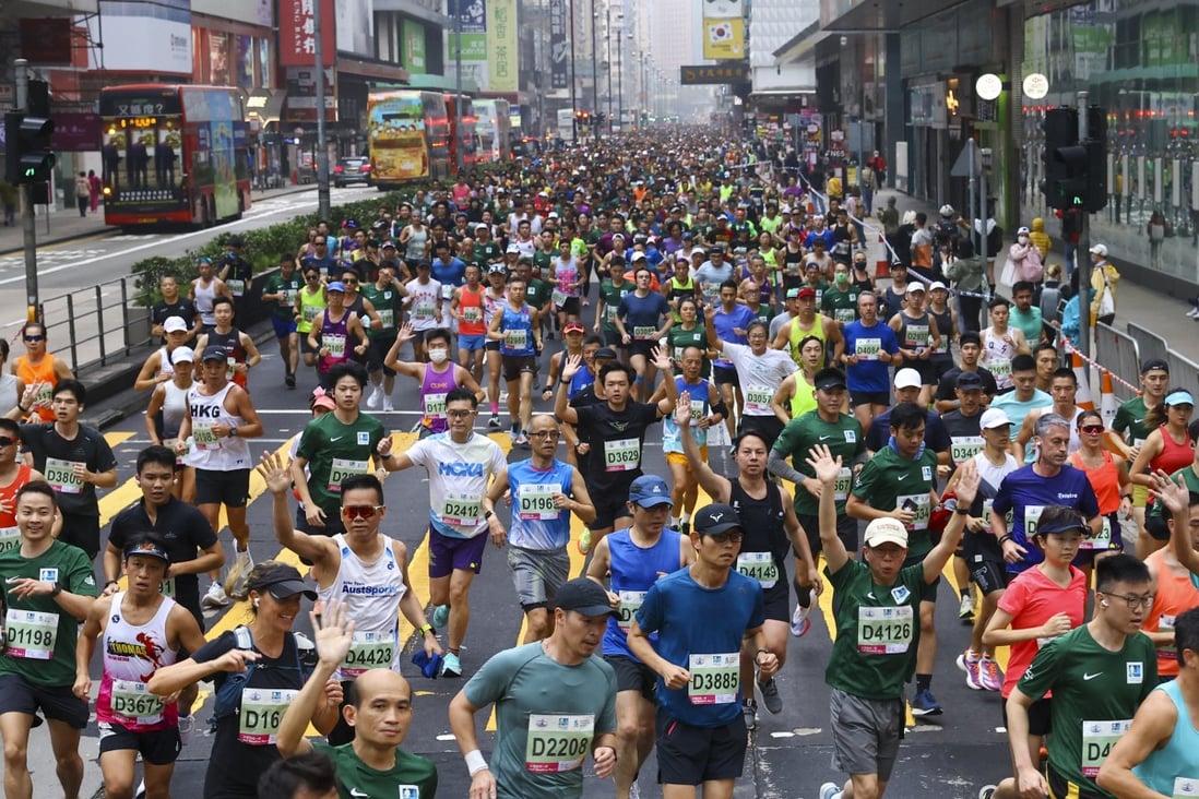 Hong Kong Marathon organisers hail success of event, eye 74,000 runners for November race
