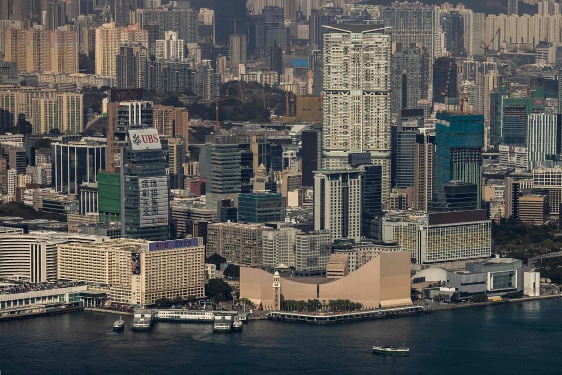 Hong Kong’s Kowloon area. The suspension of mainland accounts would hit many local brokerages hard, as mainland customers are an important source of income for them. Photo: AFP