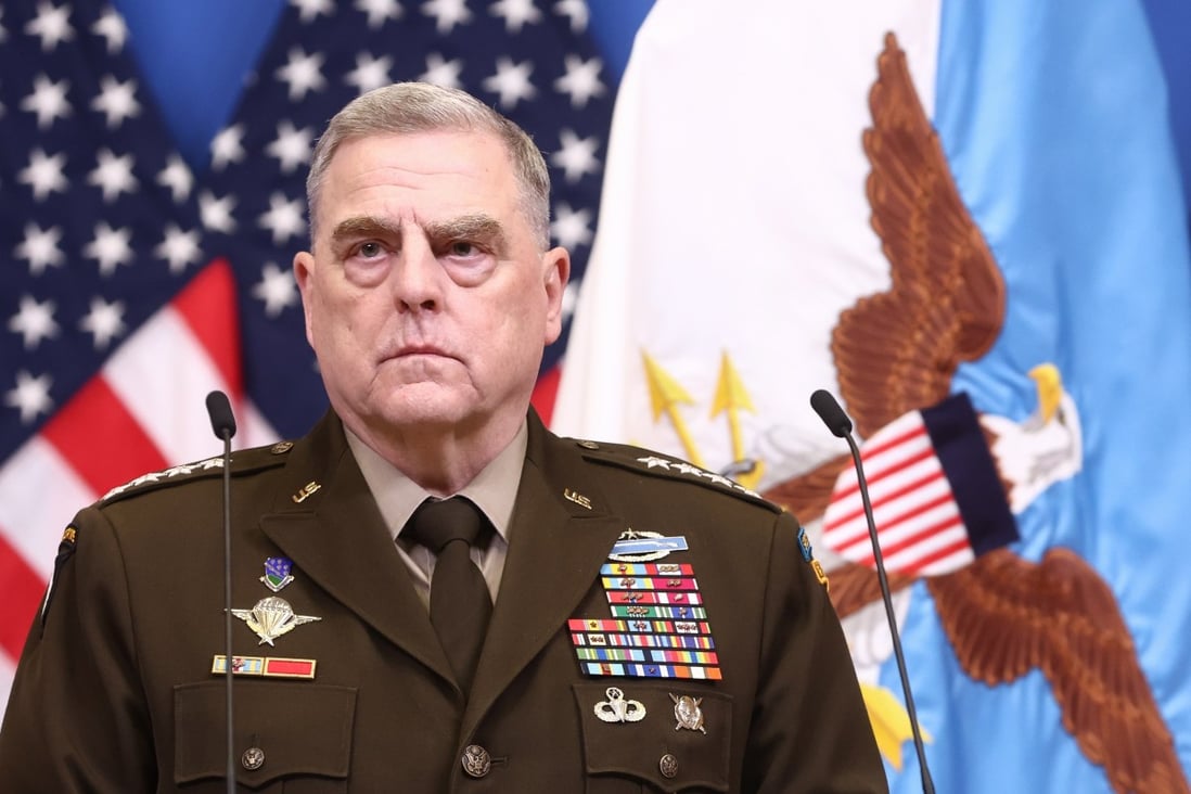 First missile shot at ‘balloon’ over Lake Huron missed, ‘landed harmlessly,’ General Milley says First missile shot at ‘balloon’ over Lake Huron missed, ‘landed harmlessly,’ General Milley says