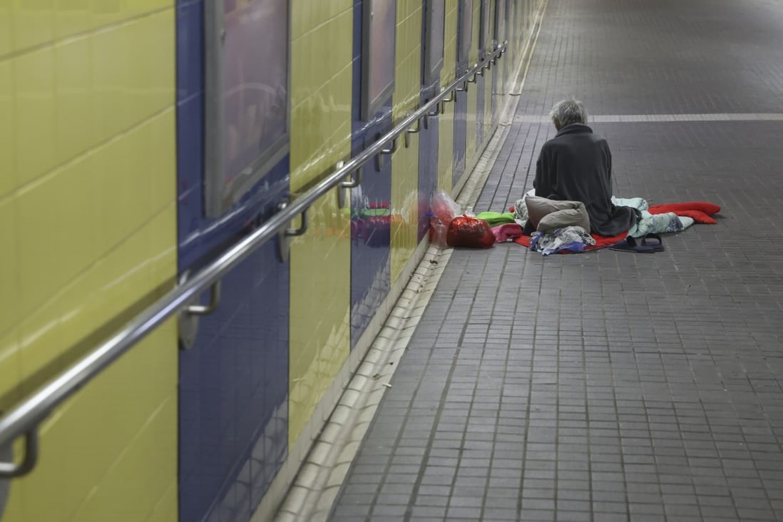 An advocacy group has called on authorities to provide more psychiatric support for the city’s homeless population. Photo: Edmond So