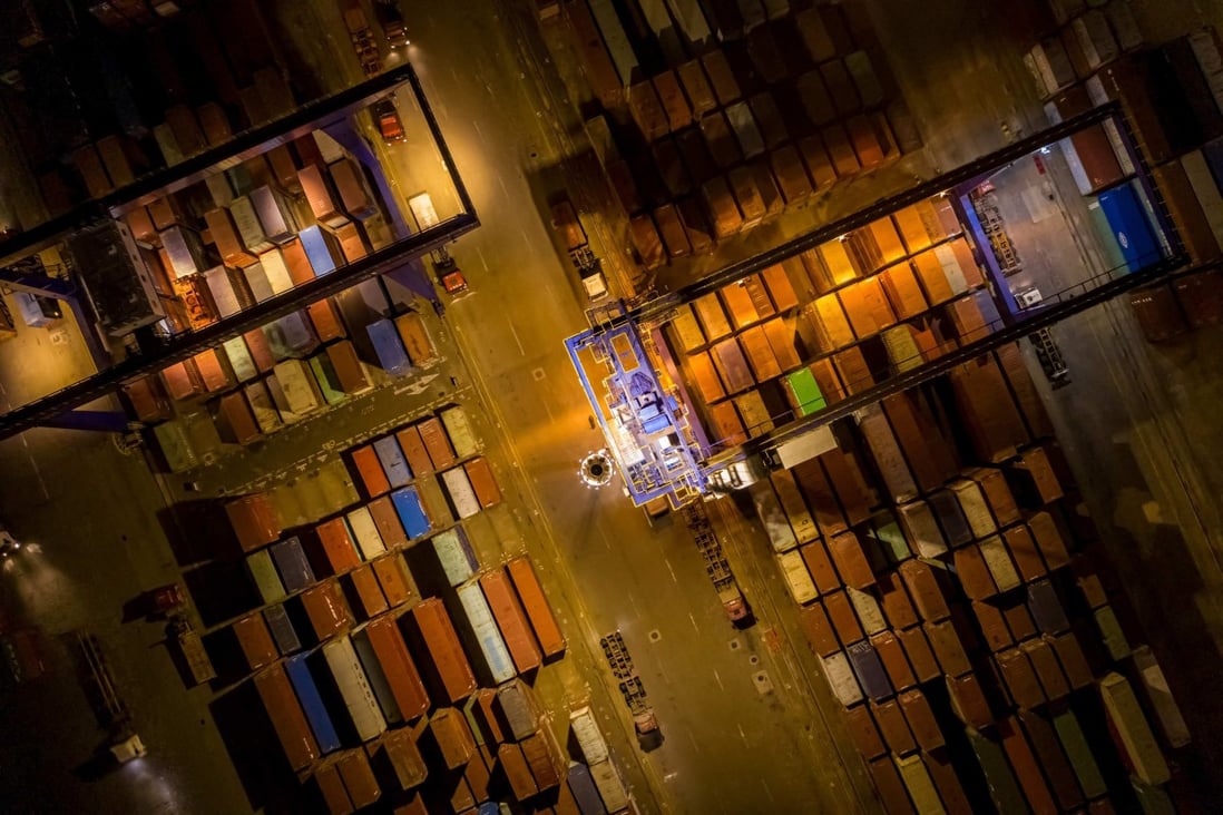 China’s shipping containers pile up at overcrowded port as overseas ...