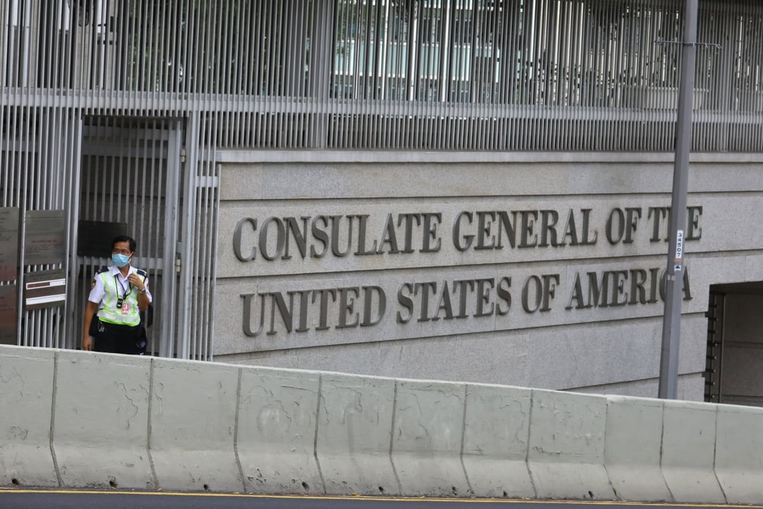 The US consulate in Hong Kong. Tensions between the city’s government and US officials have grown in recent years. Photo: Dickson Lee