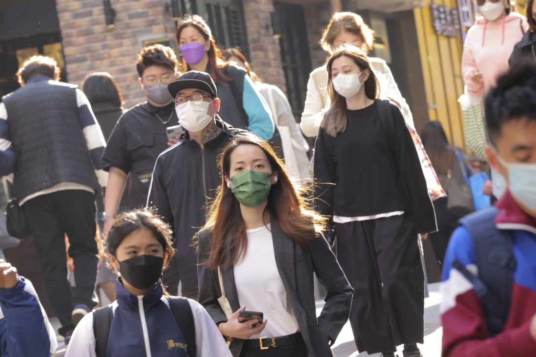Masks off by April? Hong Kong’s finance chief says move may come ‘end of season’ 4 Hong Kong remains one of the few cities in the world still retaining its mask mandate. Photo: Jelly Tse