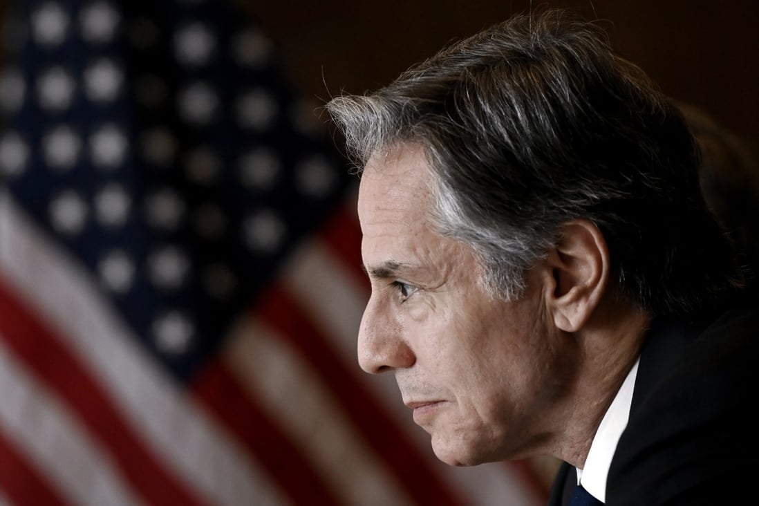 Antony Blinken said Taiwan was a matter that concerend the whole world. Photo: AP