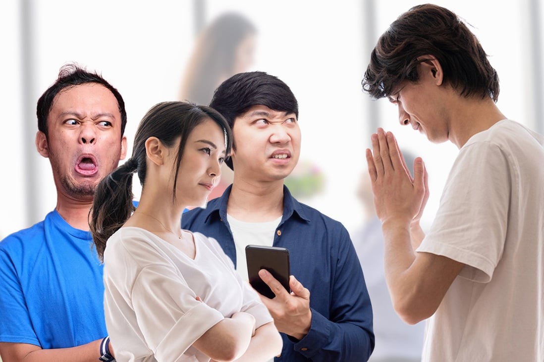 “It’s really ridiculous,” says the woman who exposed the man’s demand for cash from friends, and adds: “He has never said thank you to me.” Photo: SCMP composite/Shutterstock