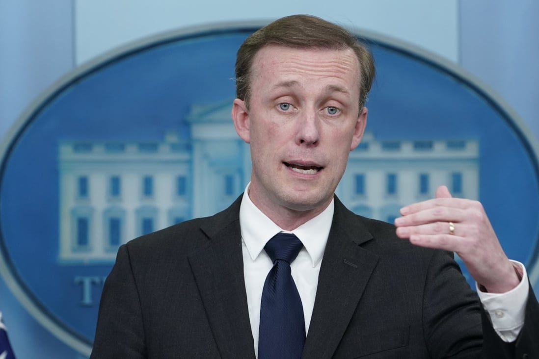 National Security Adviser Jake Sullivan said the US supports the reported plan for Chinese President Xi Jinping to speak with Ukraine President Volodymyr Zelensky. Photo: AP 
