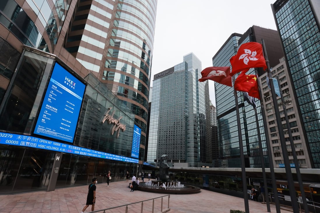 Exchange Square in Hong Kong’s Central district. Photo: May Tse