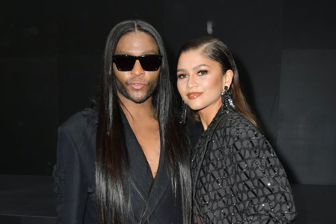 Law Roach and Zendaya attend the Valentino womenswear spring/summer 2023 show as part of Paris Fashion Week in October 2022, in Paris, France. Photo: WireImage