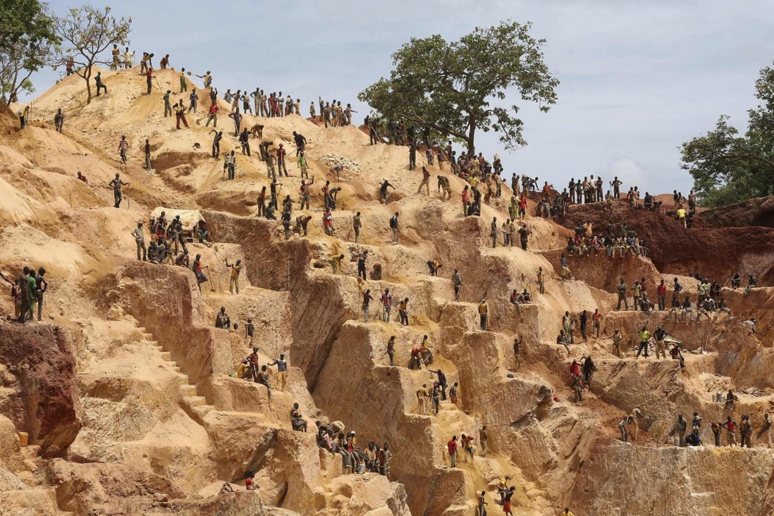 A gold mine north of Bambari in Central African Republic. A myriad of rebel groups have operated with impunity across the embattled country. File photo: Reuters
