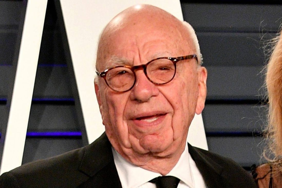 Rupert Murdoch attends the 2019 Vanity Fair Oscar Party in Beverly Hills, California. Photo: TNS