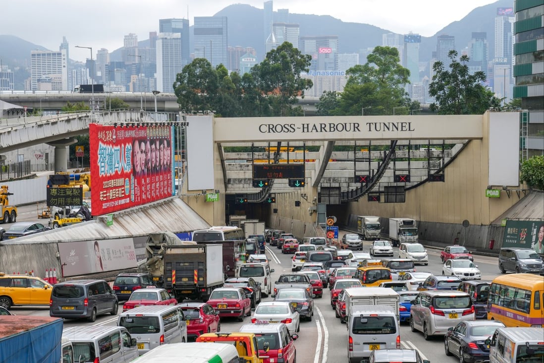 Tolls set to rise by up to HK10 at 2 Hong Kong crossharbour tunnels