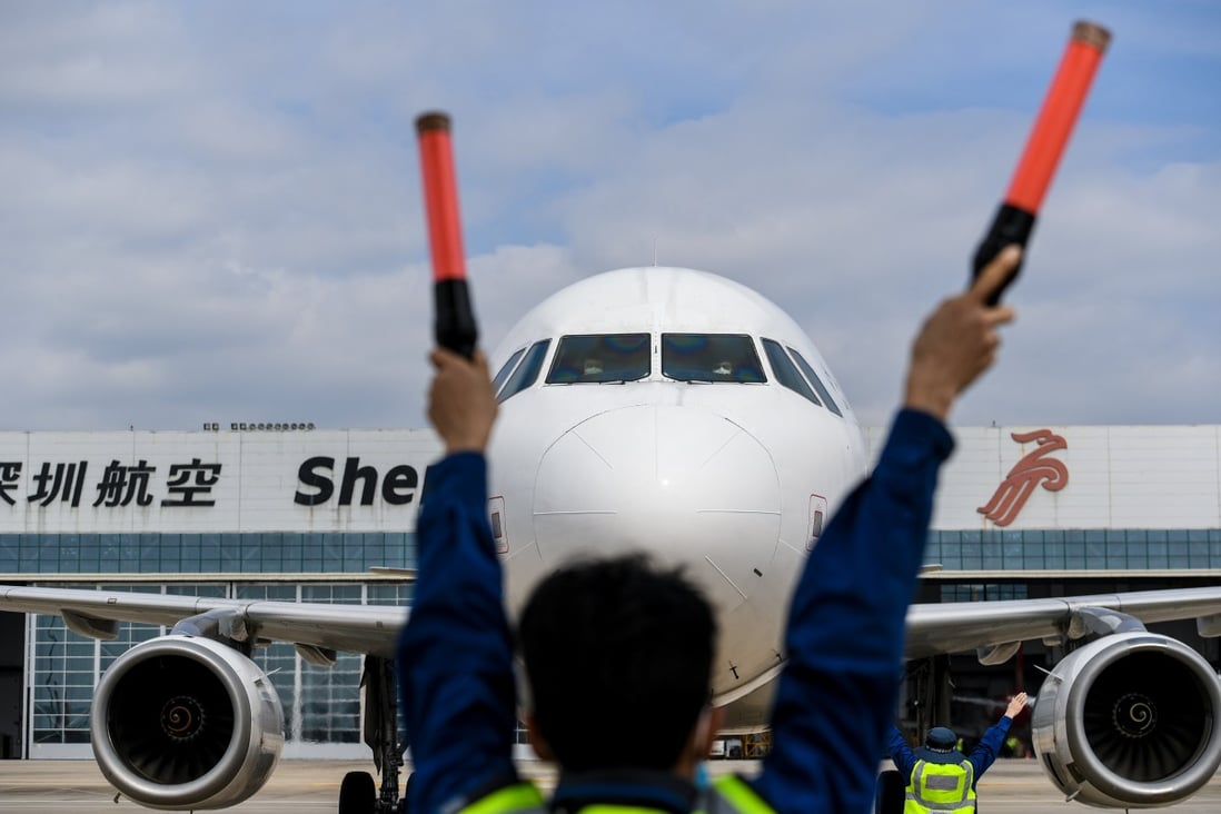 Flight bookings in a number of Chinese cities this month have exceeded what were seen in the same period in 2019. Photo: Xinhua