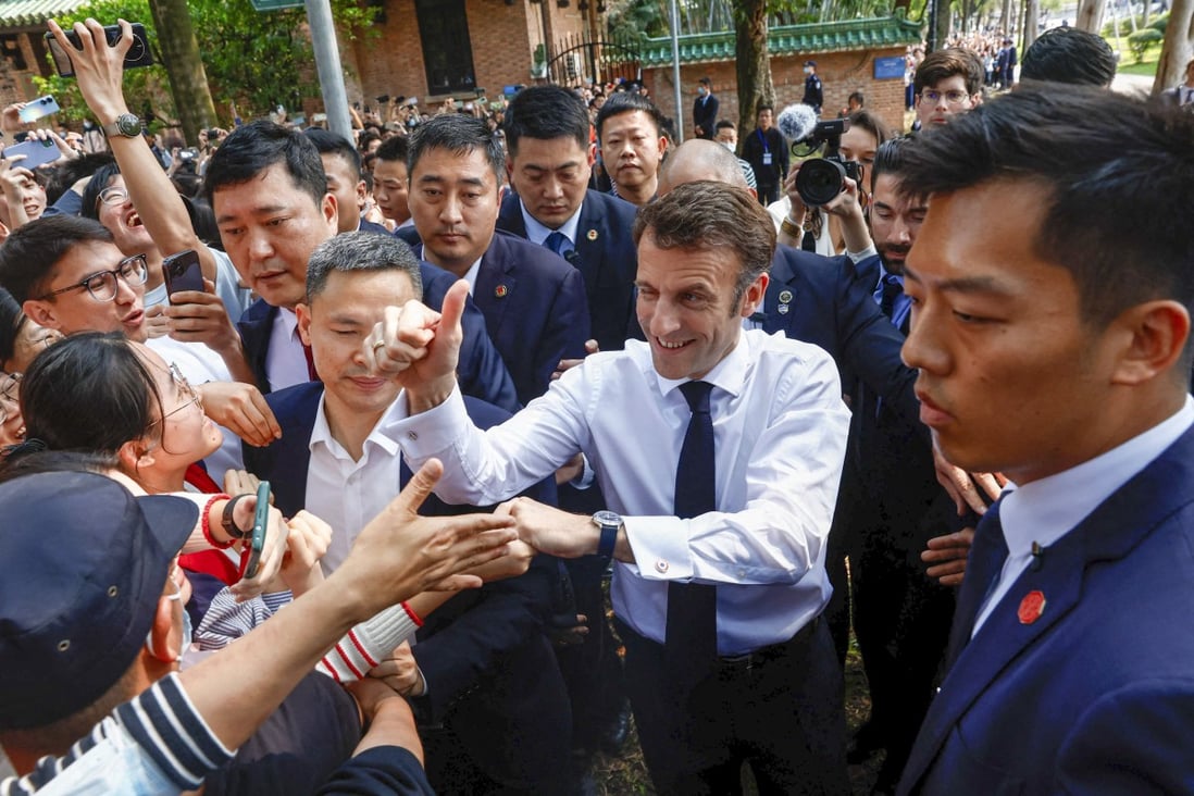 China and France make peace pledge on Ukraine as Macron caps trip with