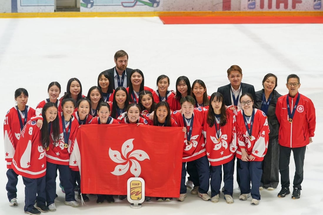 Hong Kong women’s ice hockey team clinches historic championship