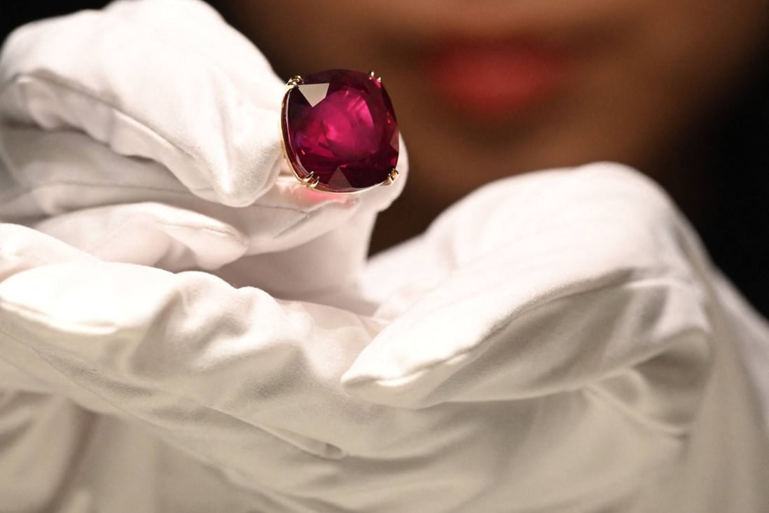 The world’s largest ruby is on display in Hong Kong: expected to fetch ...