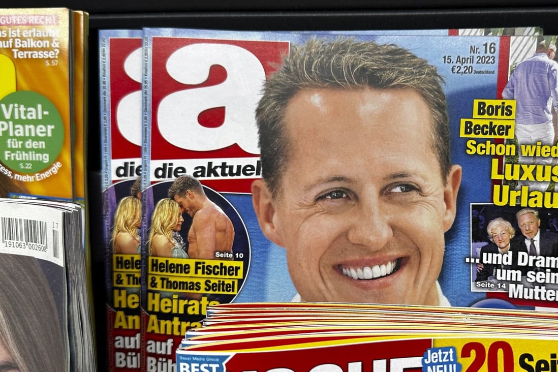 Magazine that used AI to fake interview with Michael Schumacher faces ...