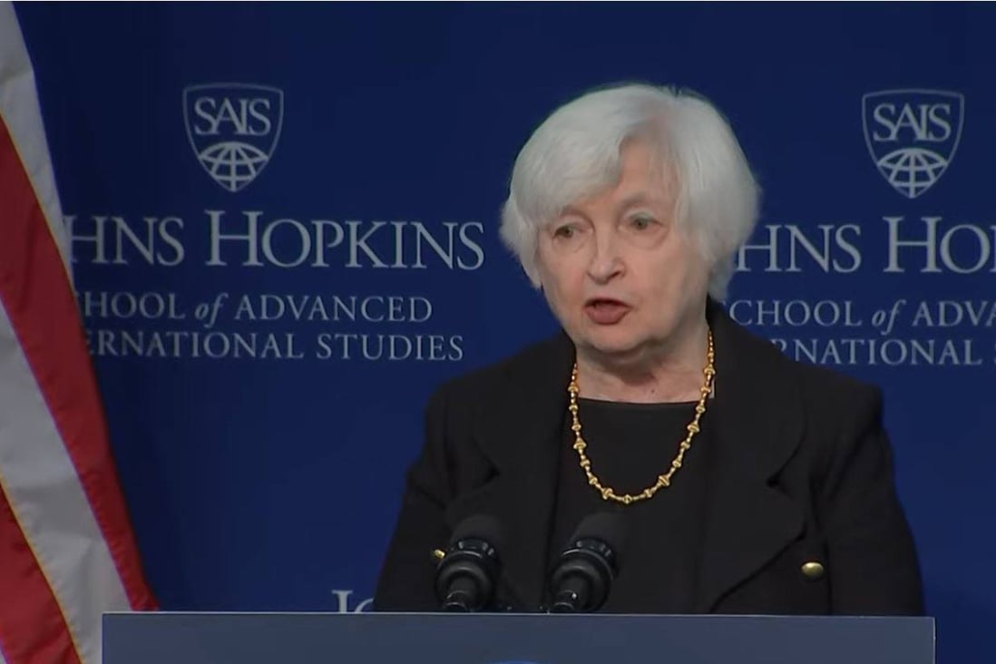 US Treasury Secretary Yellen calls for better economic relations