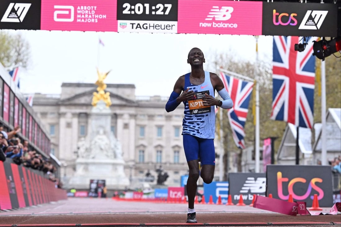 London Marathon Kenya’s Kelvin Kiptum runs secondfastest official