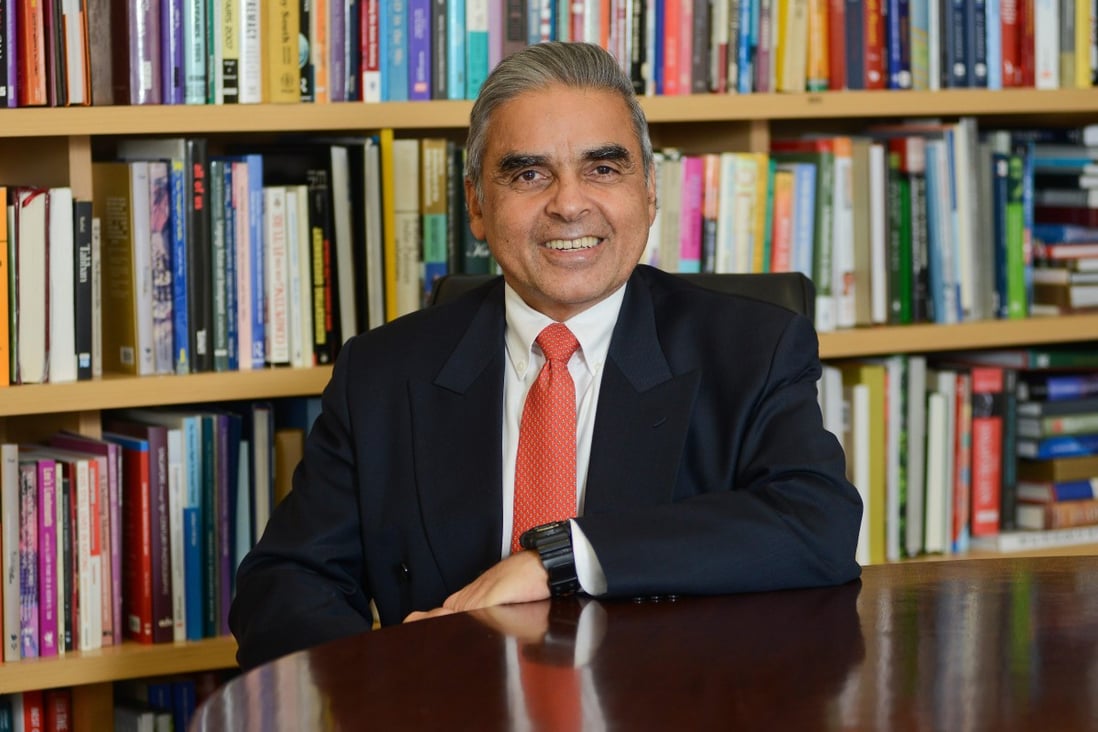 Speaking at a forum in Hong Kong, Kishore Mahbubani addressed a wide range of issues, from the prospect of “de-dollarisation” of global trade to the tensions in the Taiwan Strait. Photo: Handout