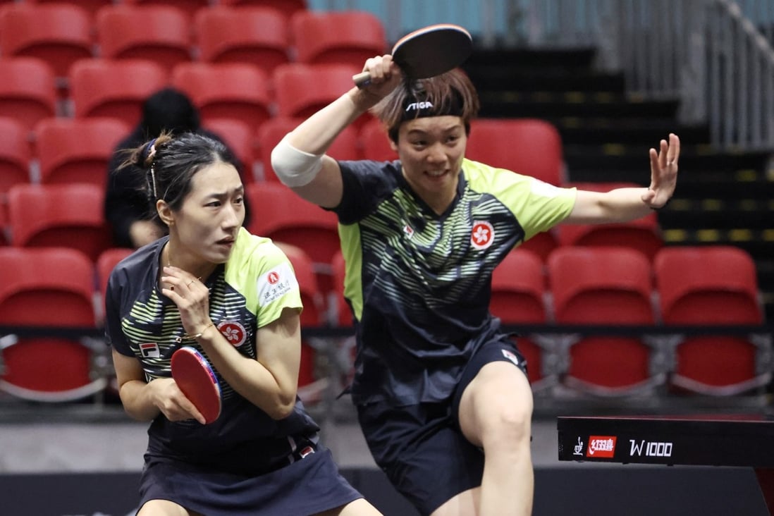 Zhu Chengzhu eyes women’s doubles medal at World Table Tennis