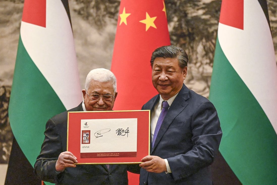 China's Xi meets Palestinian leader Abbas, offers 3-point proposal for 'lasting solution' to conflict with Israel | South China Morning Post