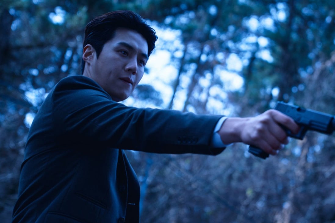 Kim Seon-ho as a man known as the “Nobleman” in a still from
      “The Childe” (category TBC), directed by Park Hoon-jung. Kang
      Tae-ju co-stars.