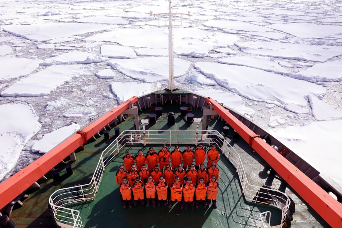 China’s first icebreaker, Xuelong 1, is mainly used to bring supplies to the country’s polar stations and to support scientific research. Photo: Xinhua