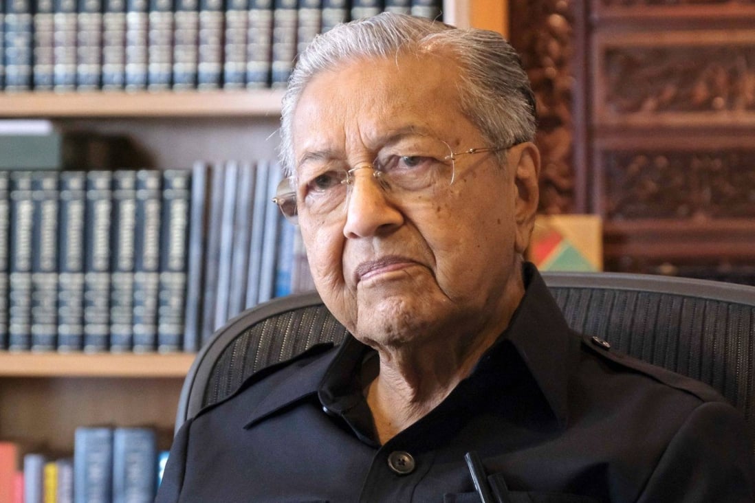 Mahathir Mohamad, Malaysia’s former prime minister, claimed in his statement that current PM Anwar Ibrahim “has to follow DAP’s manifesto” of making the Southeast Asian nation multiracial “and replacing the official religion of Islam”. Photo: Bloomberg