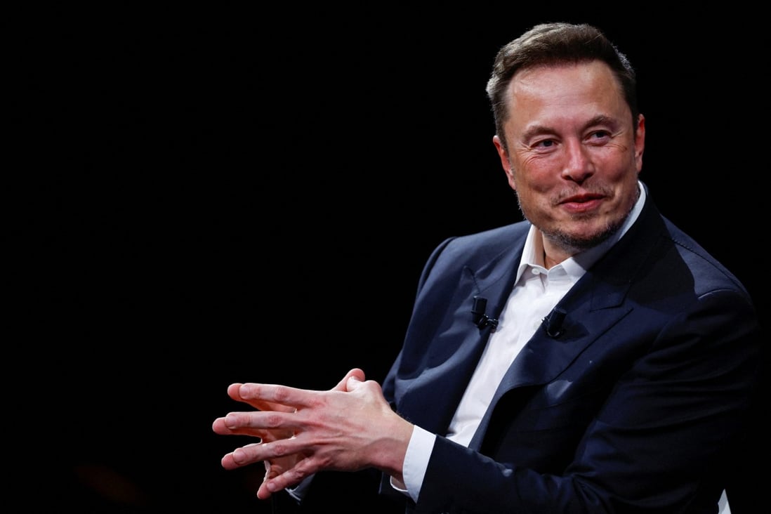 Elon Musk gestures as he attends the Viva Technology conference in Paris, France, June 16, 2023. Photo: Reuters