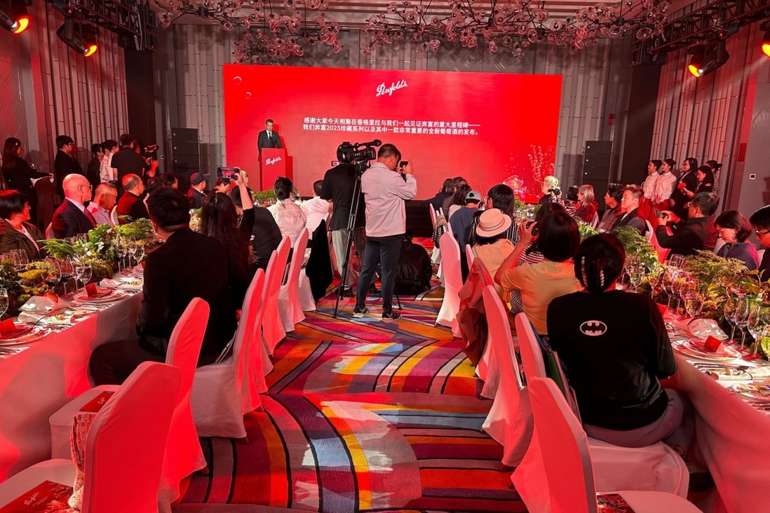 Penfolds unveiled its first made-in-China wine in Yunnan province on July 19. Photo: Kandy Wong
