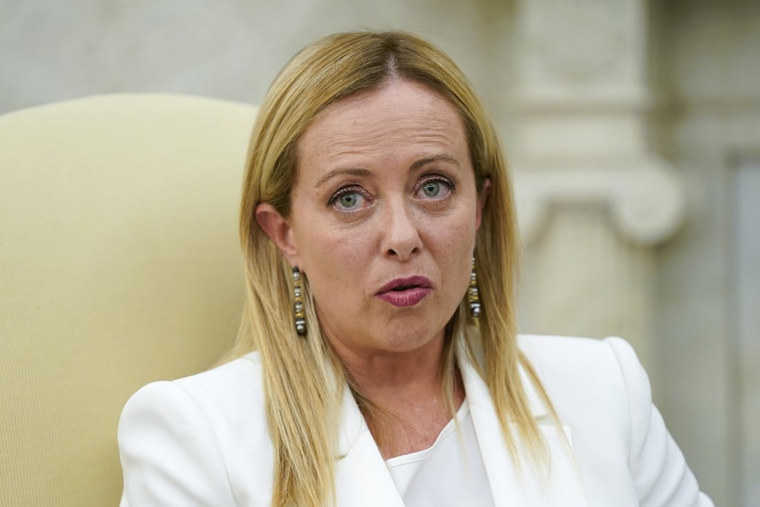 China tops agenda as Italy’s Meloni meets with Biden at White House