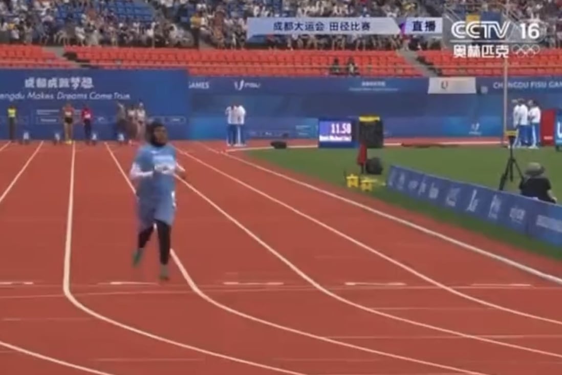 Female Nasro World University Games: viral video shows untrained Somalian sprinter ...